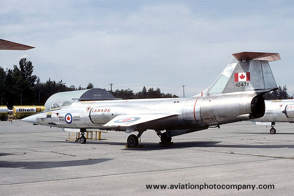 Canadian Air Force Canadair CF-104 Starfighter 104711 (1975)