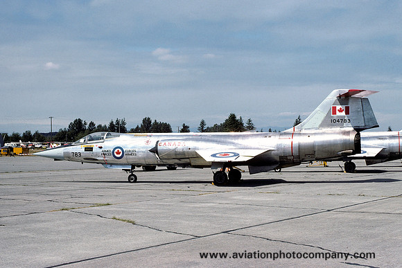 Canadian Air Force Canadair CF-104 Starfighter 104783 (1975)