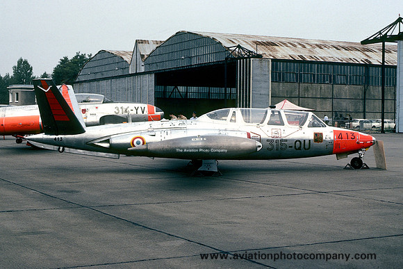 French Air Force GE315 Fouga CM.170 Magister 413/315-QU (1979)