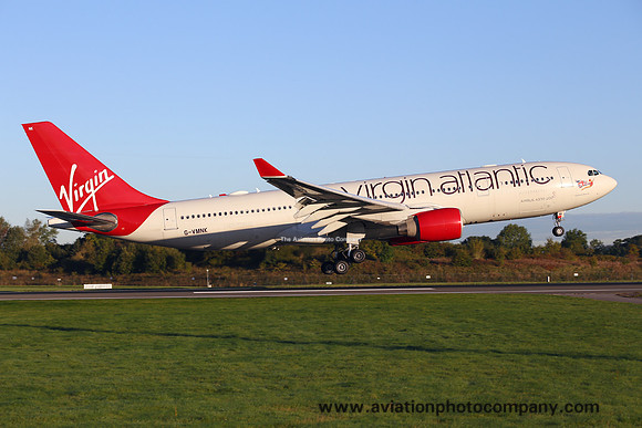Virgin Atlantic Airways Airbus A330-223 G-VMNK at Manchester (2018)