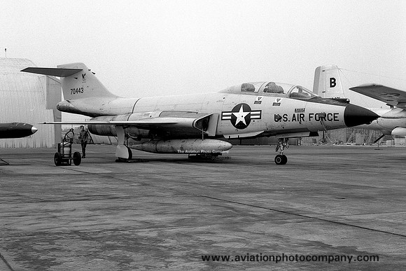 USAF 437 FIS McDonnell F-101B Voodoo 57-0443 (1966)