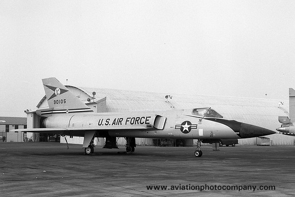 USAF 329 FIS Convair F-106A Delta Dart 59-0105 (1966)
