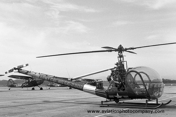 US Army California ArNG Hiller OH-23C Raven 56-2302 (1965)
