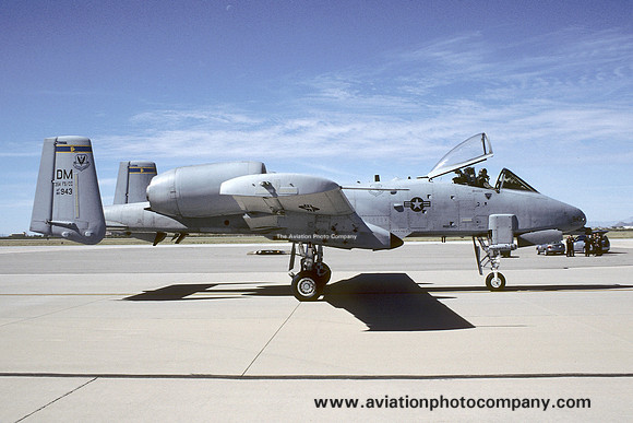 USAF 355 WG 354 FS Fairchild A-10A Thunderbolt 81-0943/DM (2005)