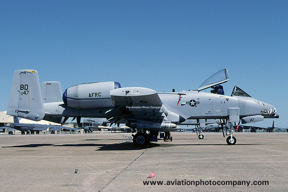USAF AFRC 47 FS Fairchild A-10A Thunderbolt 79-0147/BD at Barksdale AFB (2004)