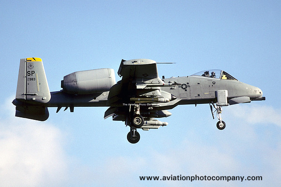 USAF 52 FW 81 FS Fairchild A-10A Thuderbolt 81-0983/SP (2005)