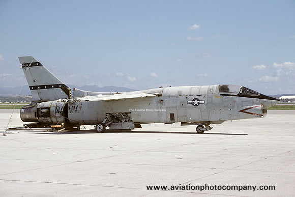 US Navy Chance RF-8G Crusader 146858 at El Toro (1991)