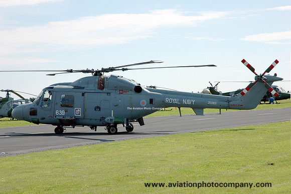 Royal Navy 702 Squadron Westland Lynx HAS.3S ZD263/639 (2007)