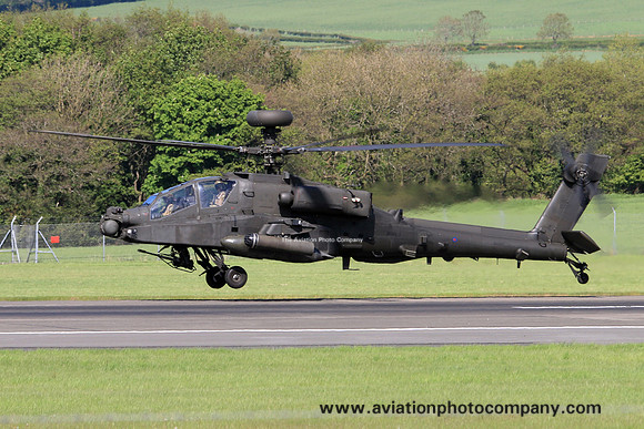 AAC Westland Apache AH.1 ZJ213 at Prestwick (2018)