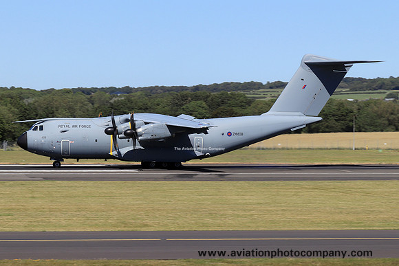 RAF 24/70 Squadron Airbus Atlas C.1 ZM408 at Prestwick (2018)