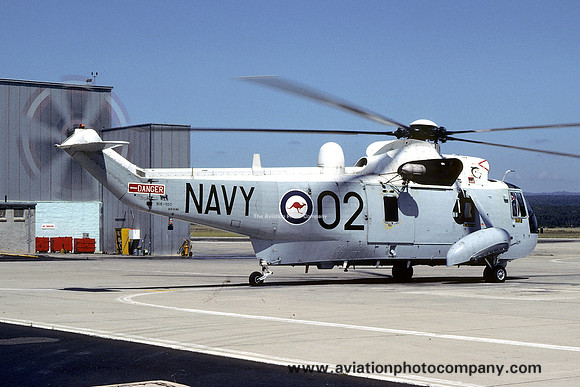 Australian Navy 817 Squadron Westland Sea King Mk50 N16-100 (1979)
