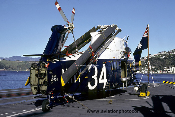 Australian Navy 723 Squadron Westland Wessex Mk31B N7-224 (1979)