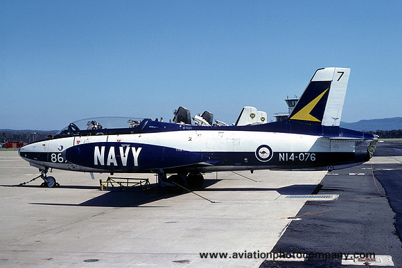 Australian Navy 724 Squadron Macchi MB-326H N14-076 (1979)