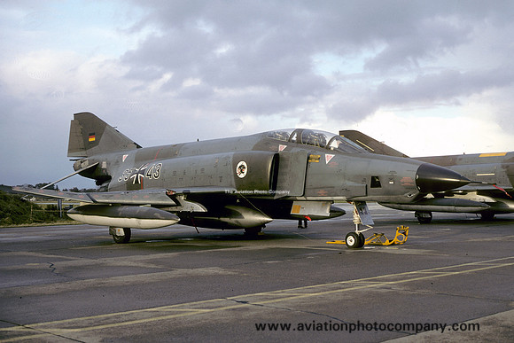 German Air Force AKG52 McDonnell RF-4E Phantom 35+43 (1979)