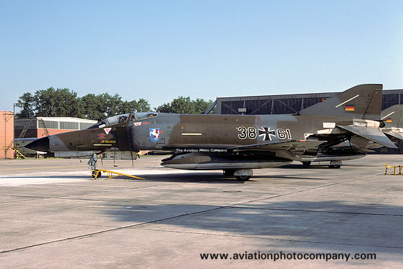 German Air Force JBG36 McDonnell F-4F Phantom 38+61 (1979)