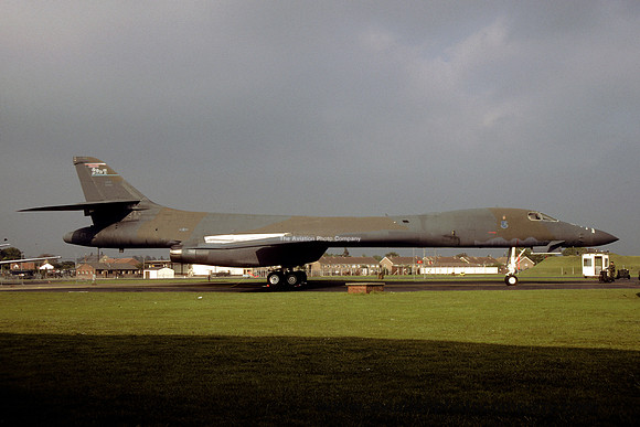 USAF 28 BW Rockwell B-1B Lancer 86-0102 (1991)