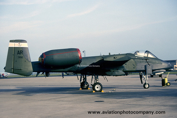 USAF 10 TFW 509 TFS Fairchild A-10A Thunderbolt 81-0990/AR (1991)