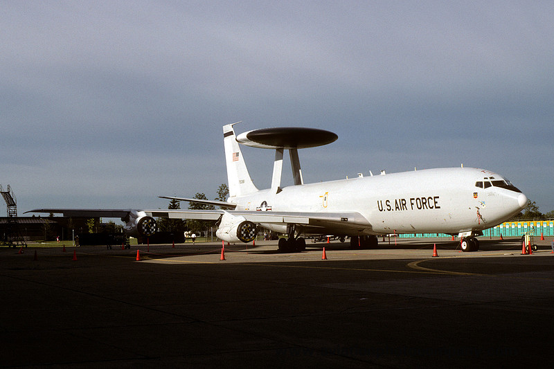 The Aviation Photo Company | Archive | USAF 552 AWCW Boeing E-3A Sentry ...