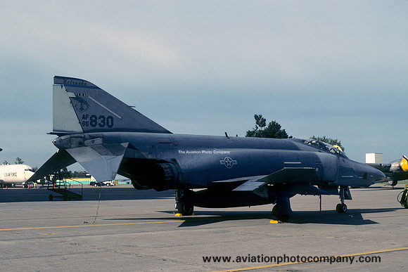 USAF Nebraska ANG 173 TRS McDonnell RF-4C Phantom 65-0830 (1991)