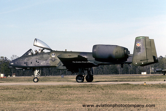 USAF 354 TFW 356 TFS Fairchild A-10A Thunderbolt 78-0596/MB (1991)