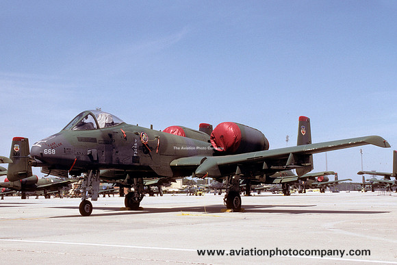 USAF 354 TFW 353 TFS Fairchild A-10A Thunderbolt 78-0668/MB (1991)