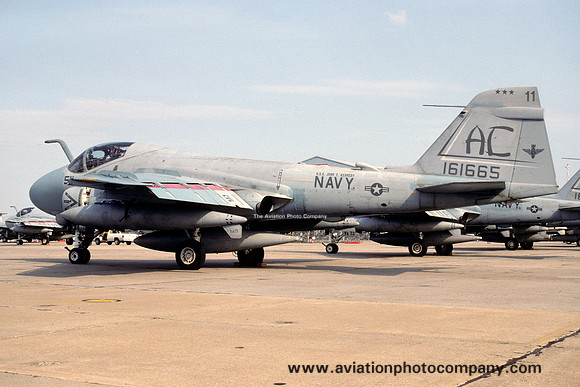 US Navy VA-75 Grumman A-6E Intruder 161665/AC-511 (1991)