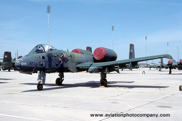 USAF 354 TFW 353 TFS Fairchild A-10A Thunderbolt 78-0699/MB (1991)