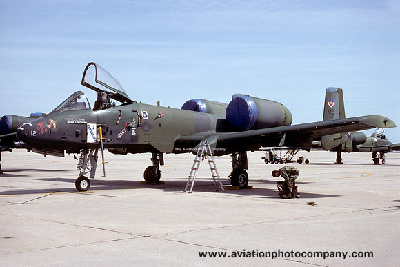 USAF 354 TFW 355 TFS Fairchild A-10A Thunderbolt 79-0112/MB (1991)