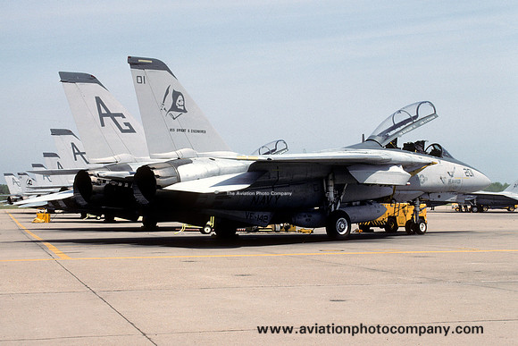 US Navy VF-142 Grumman F-14A Tomcat 163217/AG-201 (1991)