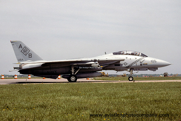 US Navy VF-102 Grumman F-14A Tomcat 160401/AB-105 (1991)