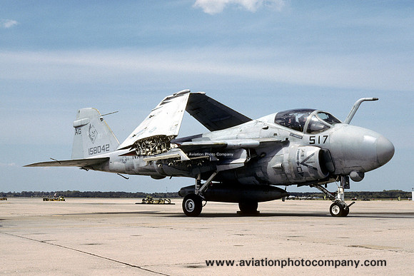 US Navy VA-34 Grumman A-6E Intruder 158042/AG-517 (1991)