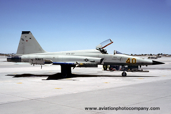 US Navy VFA-127 Northrop F-5E Tiger 741544/NJ-740 (1990)