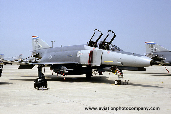 USAF Indiana ANG 113 TFS McDonnell F-4E Phantom 67-0345/HF (1990)