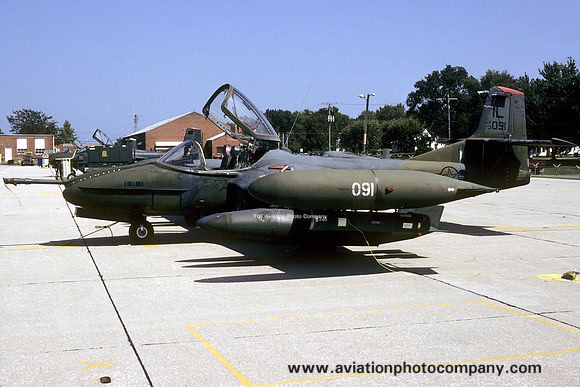 USAF Illinois ANG 169 TASS Cessna OA-37B Dragonfly 73-1091/IL (1990)