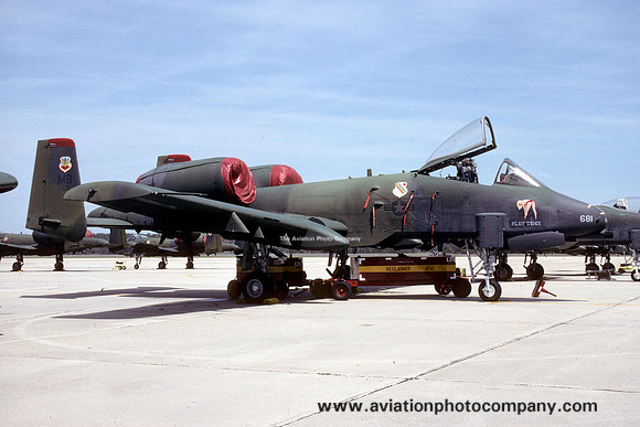 USAF 354 TFW 353 TFS Fairchild A-10A Thunderbolt 78-0681/MB (1991)