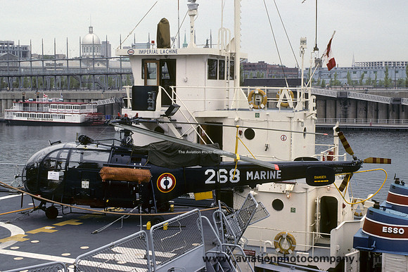 French Navy 35F Sud Alouette III 268 (1993)