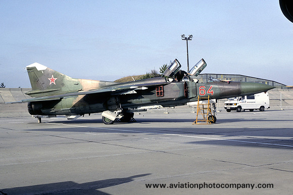 Russian Air Force 296 IBAP Mikoyan MiG-23UB Flogger 64 (1992)