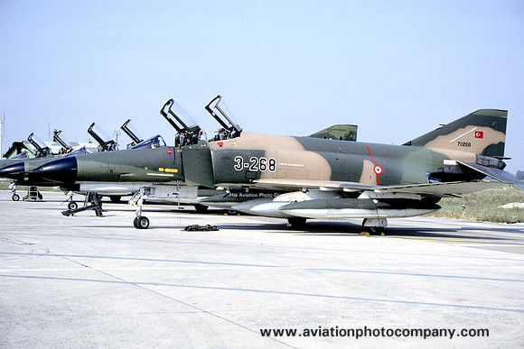 Turkish Air Force McDonnell F-4E Phantom 70268/3-268 (1993)