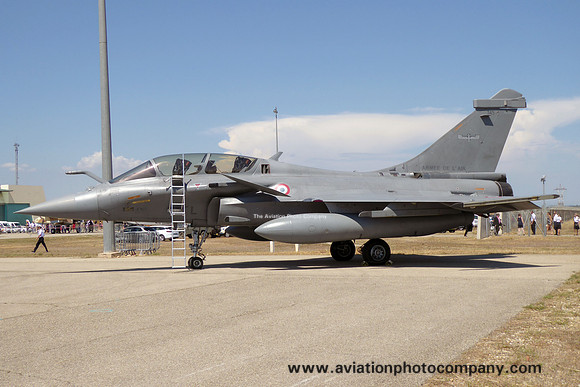 French Air Force EC1/4 Dassault Rafale B 345/4-FL at Istres (2018)