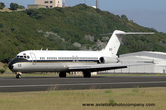 US Navy Douglas C-9B 159113 at Lajes (2008)