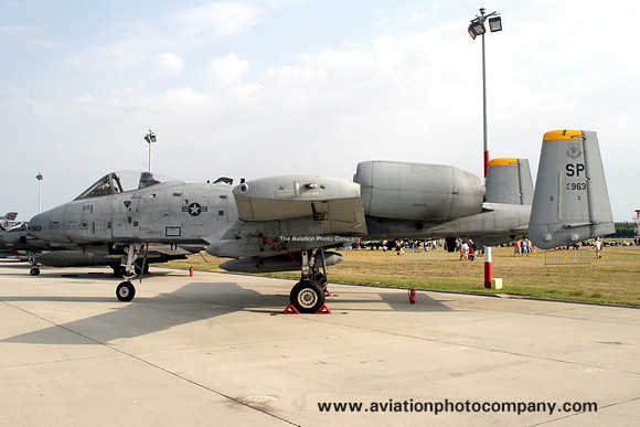USAF 52 FW 81 FS Fairchild A-10A Thunderbolt 81-0963/SP (2008)