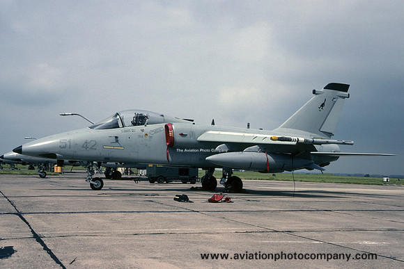 Italian Air Force 51 Stormo Aeritalia AMX MM7151/51-42 (1993)
