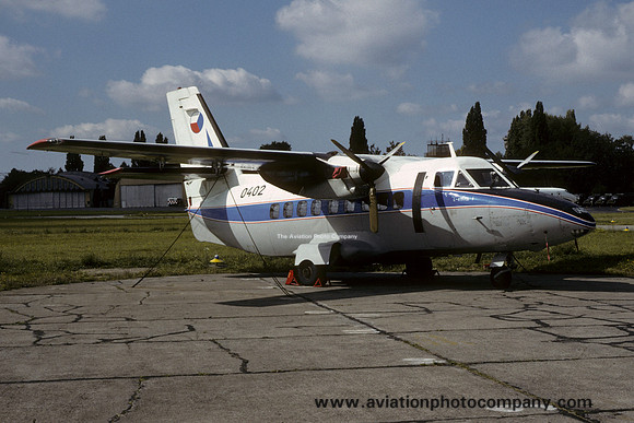 Czech Air Force 3 LSP LET L-410MA 0402 (1993)