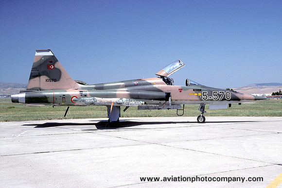Turkish Air Force 5 Aju Northrop F-5A Freedom Fighter 10570/5-570 (1993)