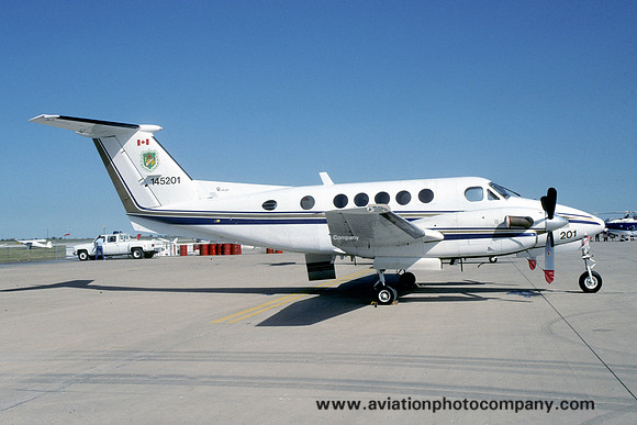 Canadian Air Force ICPS Beech King Air 200 145201 (1992)