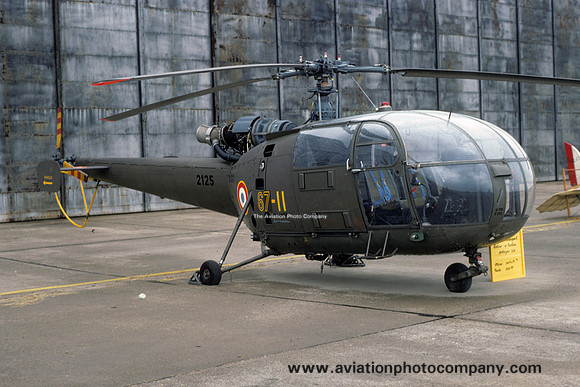 French Air Force EH2/67 Sud Alouette III 2125/67-II (1977)