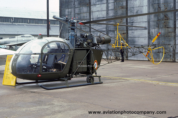 French Air Force Sud Alouette II 2394 (1977)