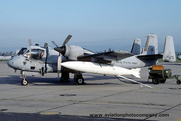 US Army 3 MIB Grumman RV-1D Mohawk 64-14270 (1990)