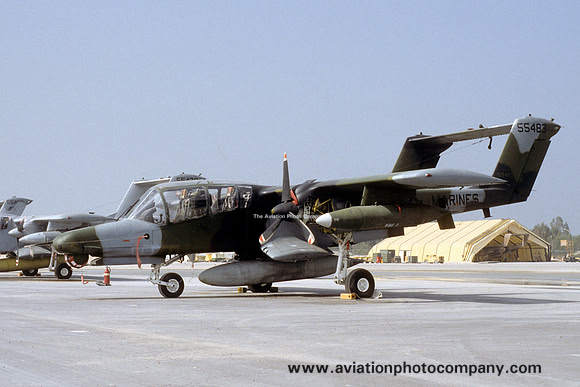 US Marines VMO-1 North American OV-10D Bronco 155483 (1991)