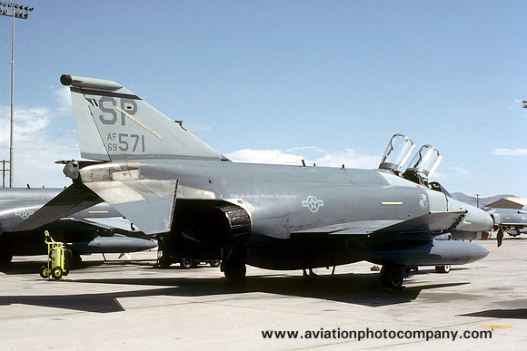 USAF 52 TFW 23 TFS McDonnell F-4G Phantom 69-7571/SP (1990)
